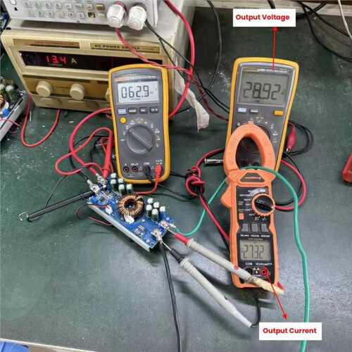 Adjustable Step-Down Power Supply Module 15V-90V to 2.5V-72V High Power Constant Current Power Module 800W 1
