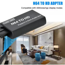 Adaptador de Juego Compatible con 1080P para N64, Plug And , Adaptador de Cable HD para Accesorios de para 64/NGC/SNES