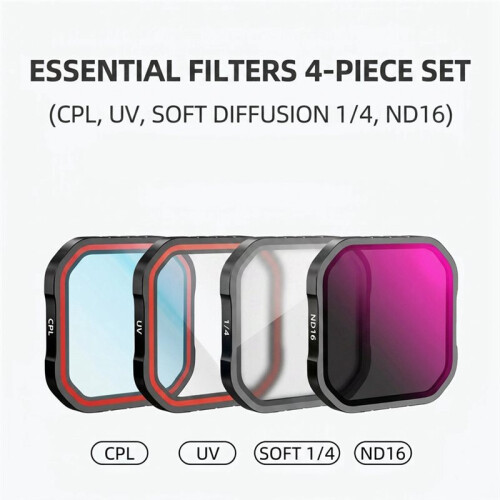 Lens Filter for  Ace Pro 1 2 ND16 UV CPL SOFT 1/4 Lens Quick Release Filter Kits Camera Accessories 1