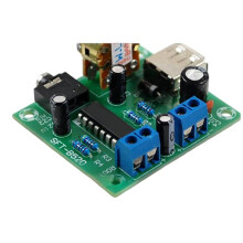 Power Amplifier Board 5W+5W HiFi Two-Channel PM2038 5V USB Supply Power Audio Amplifier