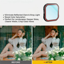 Lensfilter voor Ace Pro 1 2 ND16 UV CPL SOFT 1/4 Lens Snelle Ontgrendelingsfilter Kits Camera Accessoires