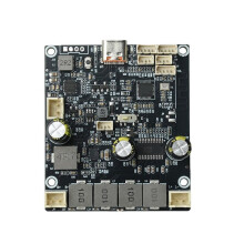 7.4V Amplifier Board with Built-in Boost Circuit Treble Bass Knob Adjustment for DIY Battery Powered Speaker A