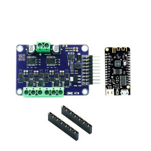 Makerbase MKS Dual FOC V3.3 +ESP32 Rev1 BLDC Servo Stepper Motor Controller Brushless Motor Driver Board for DIY Robotics