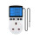 Timer Socket Thermostat Multi-Function Temperature Controller Outlet with Timer  Sensor Probe Heating Cooling UK 2