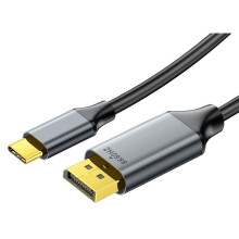 USB-C zu 1.4 Kabel 8K@60Hz 4K@240Hz Typ-C zu DP Einweg-Übertragung Audiokabel für Büros Laptops 1m