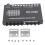 X508 Car Audio Equalizer 5 Band Parametric EQ Preamp Crossover Amplifier with Subwoofer Control for Car Stereo Tuning 1