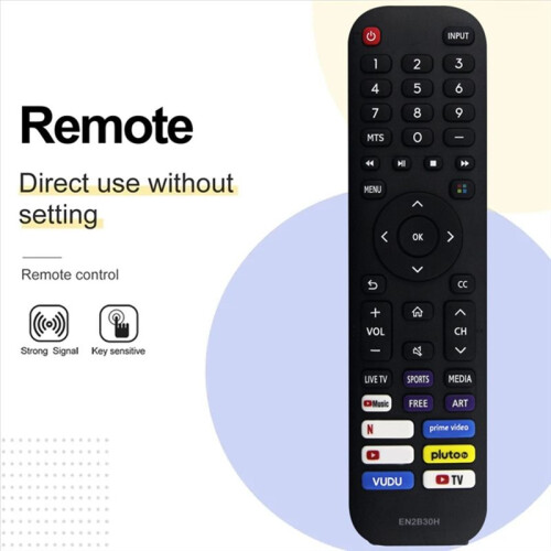 Replace EN2B30H Infrared Remote Control for  TV EN2B30H Remote Control 1