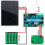 MPPT 30W Solar Charger Control Board DC5-24V 2A Solar Panel Regulator Module Type-C for 3.7V 18650Lithium Battery Charge 6