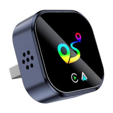 Wireless Carplay Adapter Android AUTO 2in1 AI Box Location Finder Function Bluetooth5.0+WiFi Wired to Wireless Carplay A