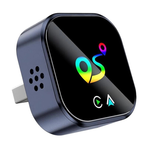 Wireless Carplay Adapter Android AUTO 2in1 AI Box Location Finder Function Bluetooth5.0+WiFi Wired to Wireless Carplay A