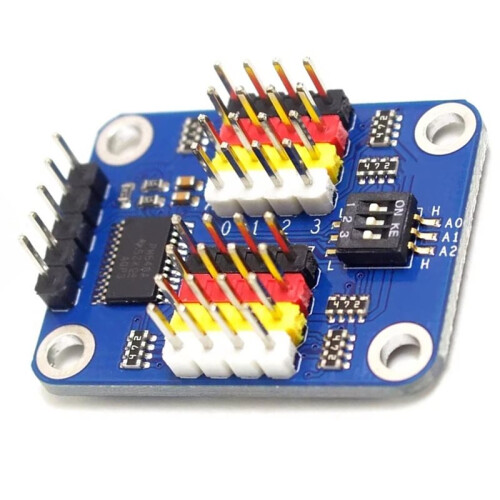TCA9548A 1-to-8 I2C 8-Way Multi-Channel Expansion Board IIC Module Development Bidirectional Transfer  with DIP