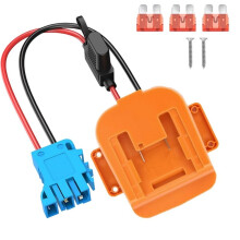 Power Wheels Adapter für Peg-Perego Fahrzeuge mit Drahtanschluss für HansTools 18V Li-Ion Batterie, C
