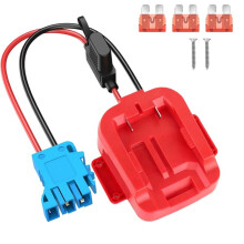 Power Wheels Adapter für Peg-Perego Fahrzeuge mit Drahtanschluss für 20V Li-Ion Batterie, B