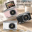 Câmera Digital de 32G 4K HD Câmera Infantil Câmera de Vlogging Autofoco de 48MP Camcorder de Vídeo Portátil Retro de 2,4 Polegadas B 3