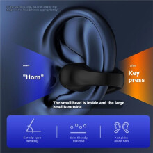 Wireless Headphones Versatile Wireless Earbuds Compatible 5.4 Waterproof Single Sports Headset A