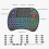 Keyboard,Upgrade 2.4G Wireless Keyboard and  with Touchapd,Handheld Remote, TV Keyboard with RGB Backlit 5