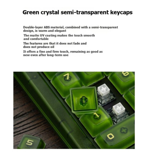 8Bitdo Retro18 Mechanical Numeric Keypad with Wireless Mouse with Charging Dock Tri-Mode Connectivity for PC Android Gaming 1