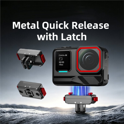 Magnetic Quick Release Mount for  Ace Pro/2/X5/X4 Air Adapter Base with Secure Claw-Lock Cameras Accessory 2