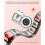 Câmera Digital CCD de Tela Dupla 4K 64MP Pixel 18X Zoom Câmera de Fotografia Modo Beleza com Telas de 2.8//1.83 Polegadas A 6