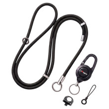 AMAGISN Quick Snap Crossbody Strap Camera Quick Release Shoulder Strap Lanyard for Ultra for Pocket 4 3 Black