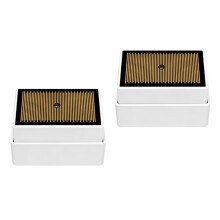 2 Stück Tuya Zigbee 3.0 Regensensor IPX4 Wasserdichter Regendetektor mit Hoher Empfindlichkeit für Home für Alexa
