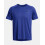 Under Armour UA Textured Short Sleeve Tee Royal/Black UK L 4