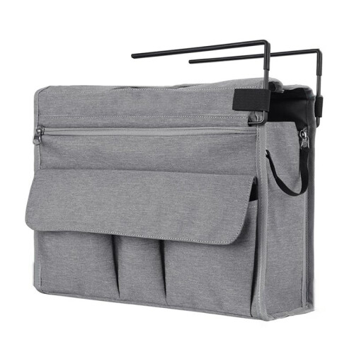 Desktop Hanging Storage Bag Magazine and Document Storage Bag Office Side Storage Bag