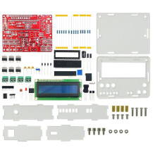 Kapazitätsinduktivitätsmessgerät Frequenztester-Kit - 51 MCU DIY Elektronik-Lötübungstafel für Ingenieure