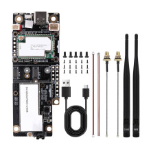 Kit de Placa Amplificadora Meshtastic WisMesh 1W de Alta Potencia para Meshcore NRF52840 SX1262 con 6dBi de Largo Alcance para LoRaWAN 868MHZ
