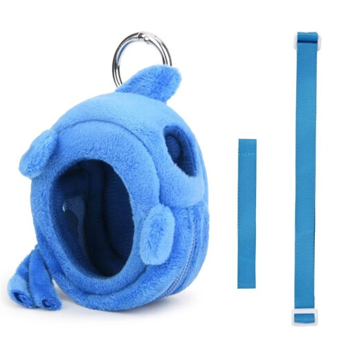 For  Paradise Adjustable Strap Electronic Pet Bag Shockproof Soft-Lining Lanyard Protective Case Anti-Fall