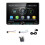 Estéreo de Carro Single Din 7 Polegadas, Player MP5 com CarPlay e Android Auto Sem Fio, Rádio Rotativo, Câmera de Ré , FM, USB 1