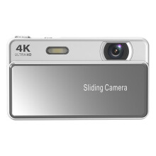 Gleitende Digitalkamera CCD 4K HD Campus-Kamera für Fotos & Aufnahmen mit Integriertem Studentenausweisgerät Weiß