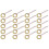 20PCS XHXDZ 35MM Piezoelectric Ceramic Wafer Plates with Wire Buzzer Piezo Elements for DIY Projects and Electronics 1