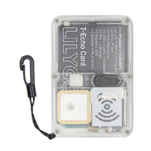 LILYGO T-Echo-Card 915Mhz SX1262 Lågströmskort NRF52840 med Inbyggd Solpanel Ombord, Inertialsensor, Högtalare/Mikrofonmodul GPS
