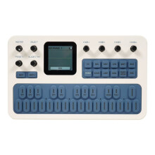 FM-1 Portable FM Synthesizer 6-Operator 32-Algorithm 128 Presets with MIDI Keyboard Built-in Speaker Music Production B