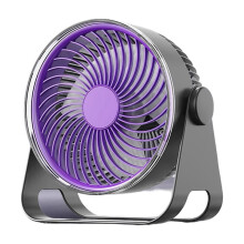Draadloze Keuken Wandmontage Elektrische Ventilator 4000mAh USB Thuis Desktop Luchtkoeler Airconditioner Toilet Luchtcirculator Ventilator B