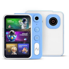 2.4G AI Kids Camera Learning Machine Portable Children Explore Camera Intelligent AI Educational Camera Bluer