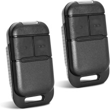 401539 Remote Control Gate 433.42 MHz Compatible with 1841026, 1841025, for Bip Garage Gate, 2 Channels (Pack of 2)