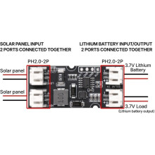 3Pcs CN3795 MPPT Solar Charger Control for 18650 Lithium Battery 4.2V Charge IoT LoRa Node Solar Panel Regulator 12V