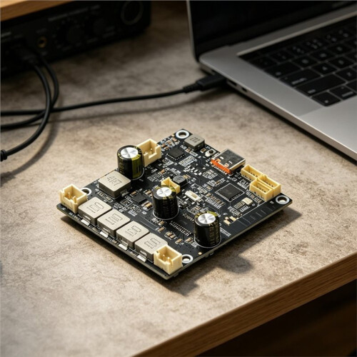 Module Amplificateur Audio  2X25W avec Chargement Intégré TYPE C et Réglage Via Application Android 1
