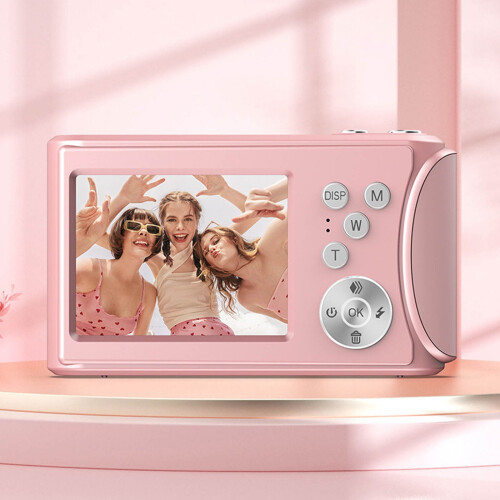 Retro Digital Camera 18x Zoom 2.4" IPS Screen HD Photo