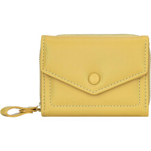 Women's Bifold Wallet with RFID Blocking and Zip Coin Pocket