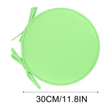 Round Chair Cushions with Ties 12x12 Inch Waterproof Outdoor