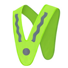 Kids High-Visibility V-Shaped Reflective Vest Yellow