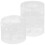 Transparent Plastic Storage Box with Screw-On Lid 5-Set 1