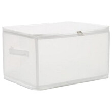 7-teiliges Set transparenter PP-Aufbewahrungsboxen, faltbar und stapelbar