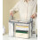 Graue, faltbare Buchaufbewahrungsbox (3er-Pack) 4