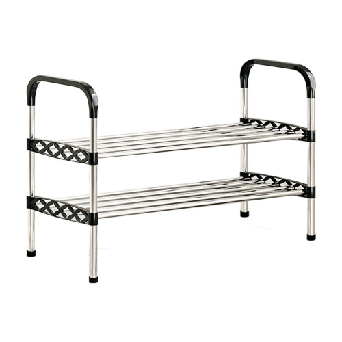 Steel Shoe Rack 5-Tier Space-Saving Ventilated