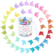Butterfly Hair Clips Pastel Mini Cute 50 Pieces