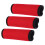 Soimiss Pull-Up Bar Grips Polyester Red 3pcs Detachable 1